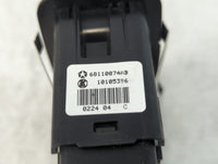 2014 Dodge Caravan Master Power Window Switch Replacement Driver Side Left P/N:68110874AB Fits OEM Used Auto Parts - Oemused