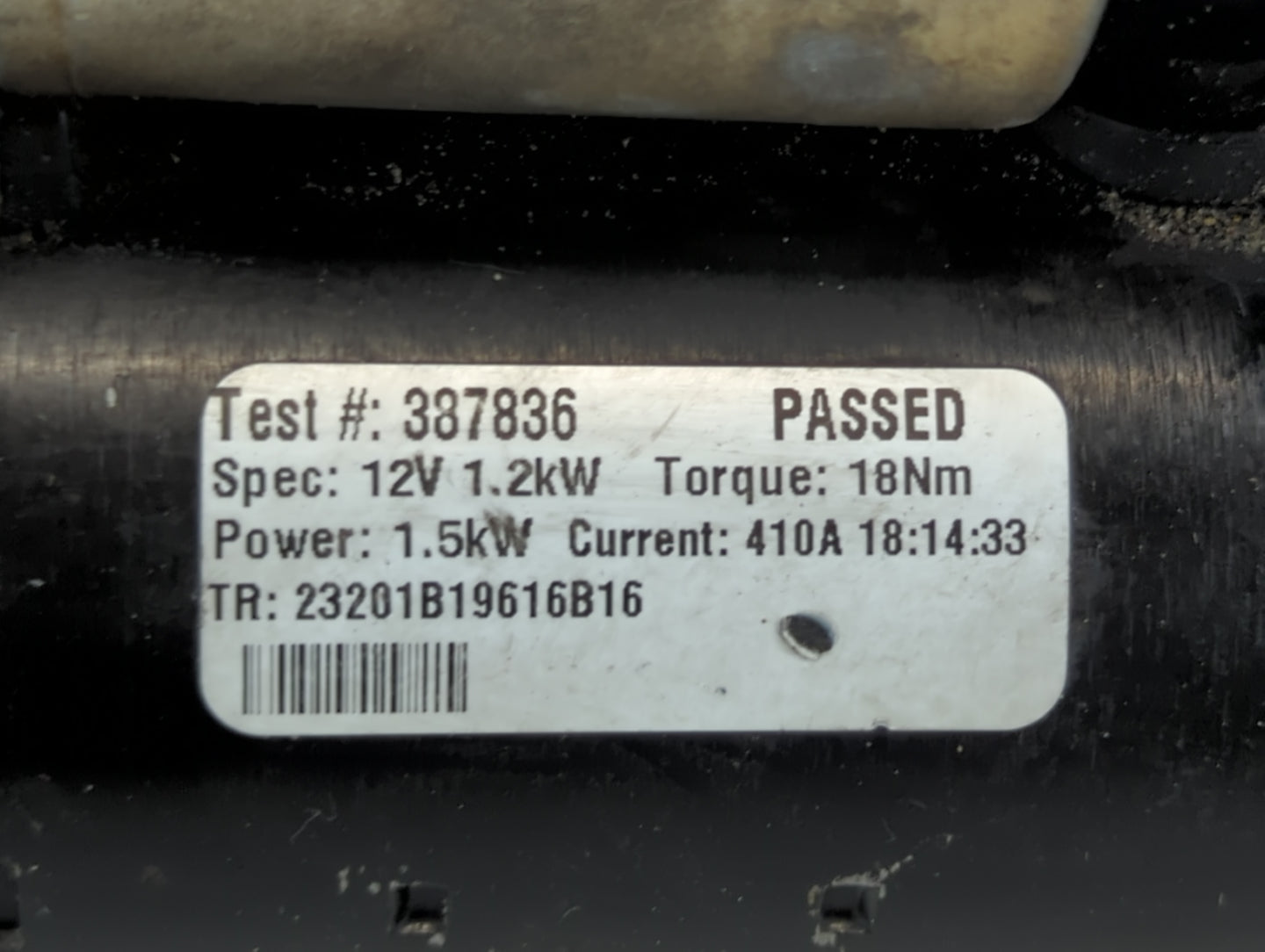 2014 Dodge Caravan Car Starter Motor Solenoid OEM P/N:38736 Fits Fits 2011 2012 2013 2015 2016 2017 2018 2019 2020 2021 OEM 