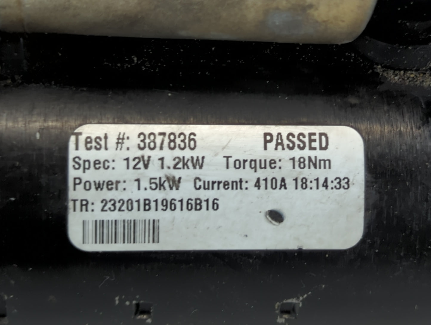 2014 Dodge Caravan Car Starter Motor Solenoid OEM P/N:38736 Fits Fits 2011 2012 2013 2015 2016 2017 2018 2019 2020 2021 OEM 