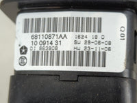2014 Dodge Caravan Master Power Window Switch Replacement Driver Side Left P/N:68110871AA Fits OEM Used Auto Parts - Oemused