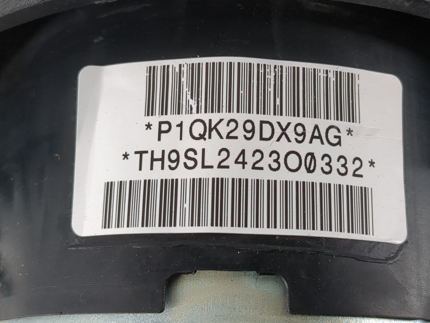 2014 Dodge Caravan Air Bag Driver Left Steering Wheel Mounted P/N:P1QK29DX9AG Fits Fits 2013 2015 2016 2017 2018 2019 2020 O