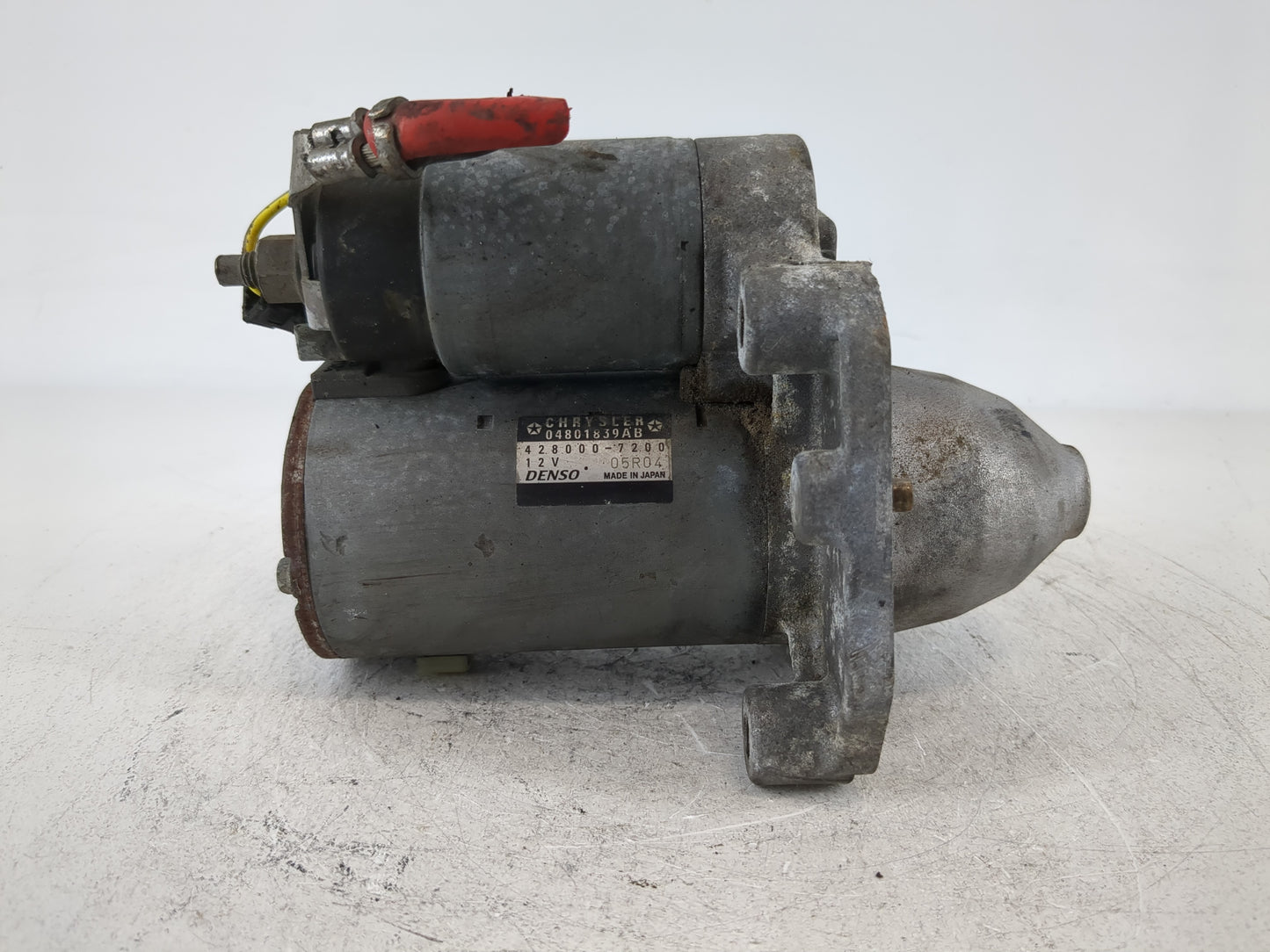 2014 Dodge Caravan Car Starter Motor Solenoid OEM P/N:428000-7200 04801839AB Fits OEM Used Auto Parts - Oemusedautoparts1.co