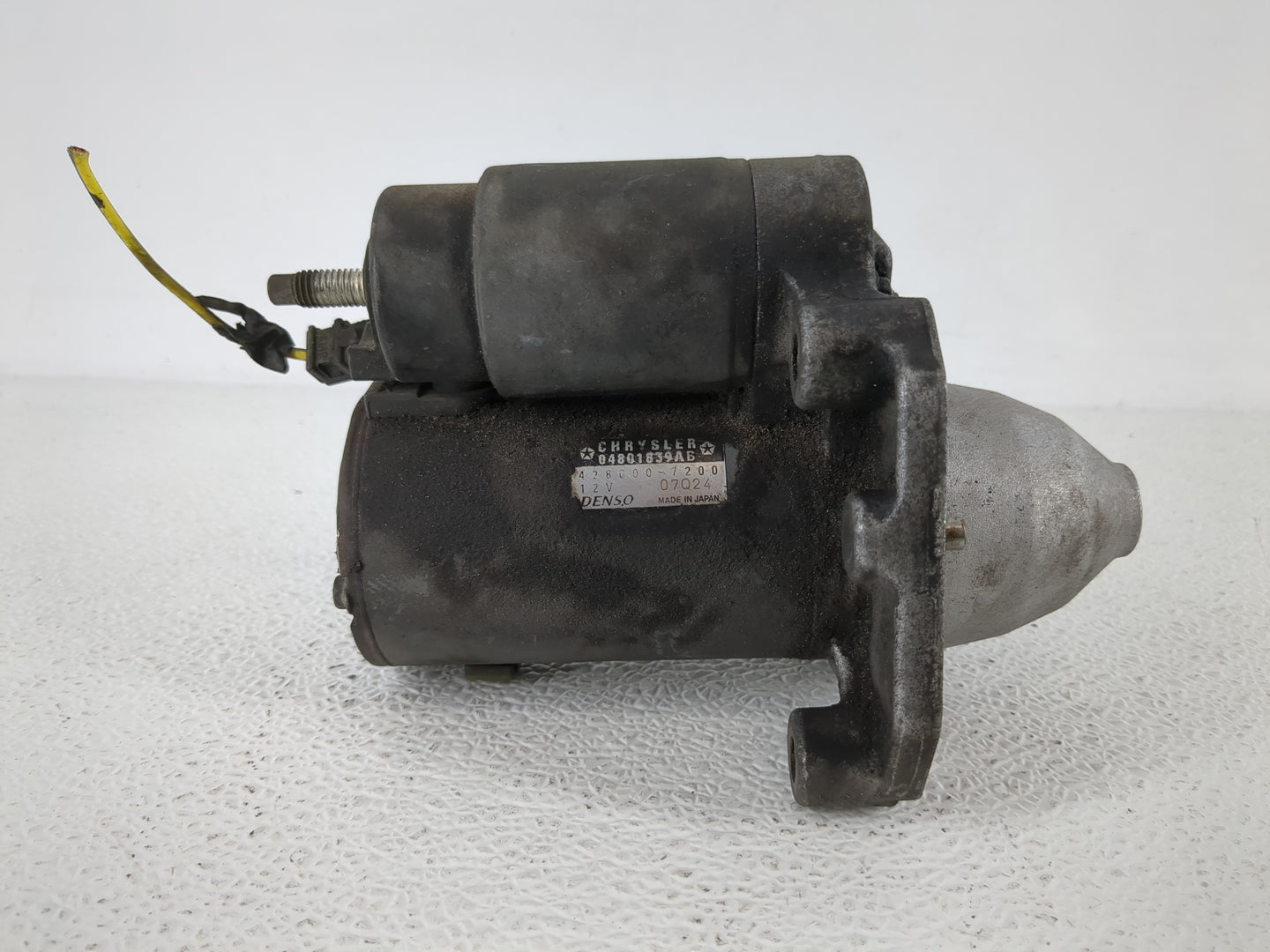 2014 Dodge Caravan Car Starter Motor Solenoid OEM P/N:428000-7200 04801839AB Fits OEM Used Auto Parts - Oemusedautoparts1.co