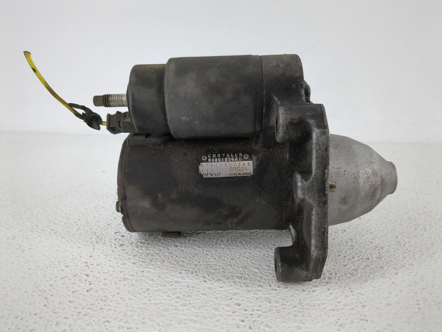 2014 Dodge Caravan Car Starter Motor Solenoid OEM P/N:428000-7200 04801839AB Fits OEM Used Auto Parts - Oemusedautoparts1.co