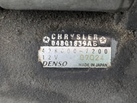 2014 Dodge Caravan Car Starter Motor Solenoid OEM P/N:428000-7200 04801839AB Fits OEM Used Auto Parts - Oemusedautoparts1.co