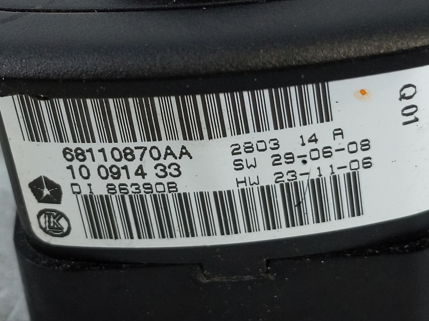 2014 Dodge Caravan Master Power Window Switch Replacement Driver Side Left P/N:68110870AA 68298870AA Fits Fits 2012 2013 201