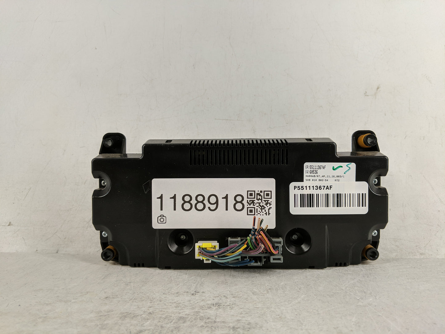 2014 Dodge Caravan Climate Control Module Temperature AC/Heater Replacement P/N:P55111367AF Fits OEM Used Auto Parts - Oemus