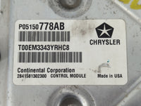 2014 Dodge Caravan PCM Engine Control Computer ECU ECM PCU OEM P/N:P05150778AB Fits OEM Used Auto Parts - Oemusedautoparts1.