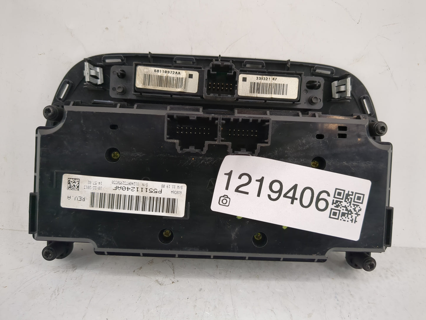 2014 Dodge Caravan Climate Control Module Temperature AC/Heater Replacement P/N:68110972AA Fits OEM Used Auto Parts - Oemuse