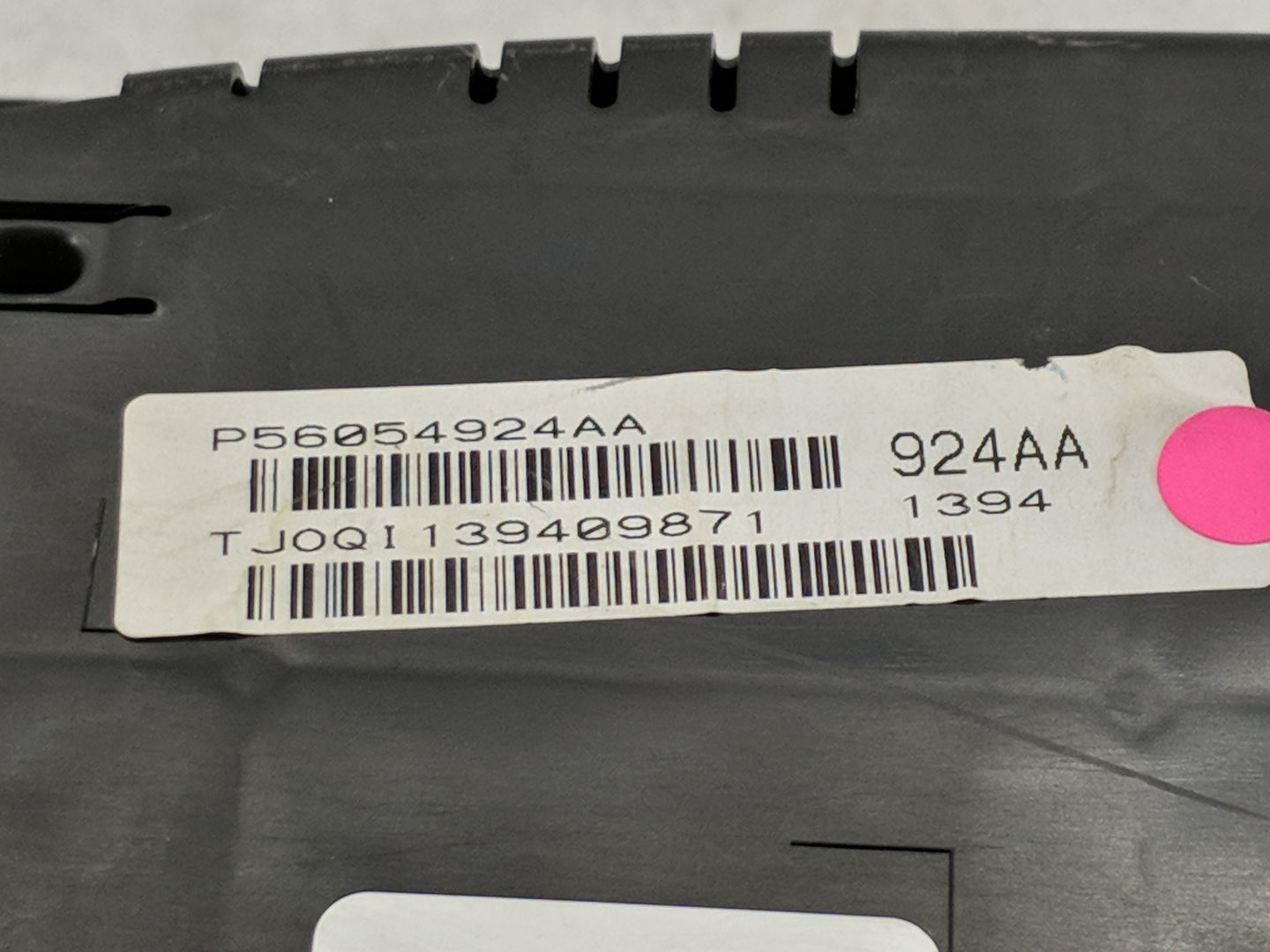 2014 Dodge Caravan Instrument Cluster Speedometer Gauges P/N:P56054924AA Fits OEM Used Auto Parts - Oemusedautoparts1.com