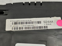 2014 Dodge Caravan Instrument Cluster Speedometer Gauges P/N:P56054924AA Fits OEM Used Auto Parts - Oemusedautoparts1.com