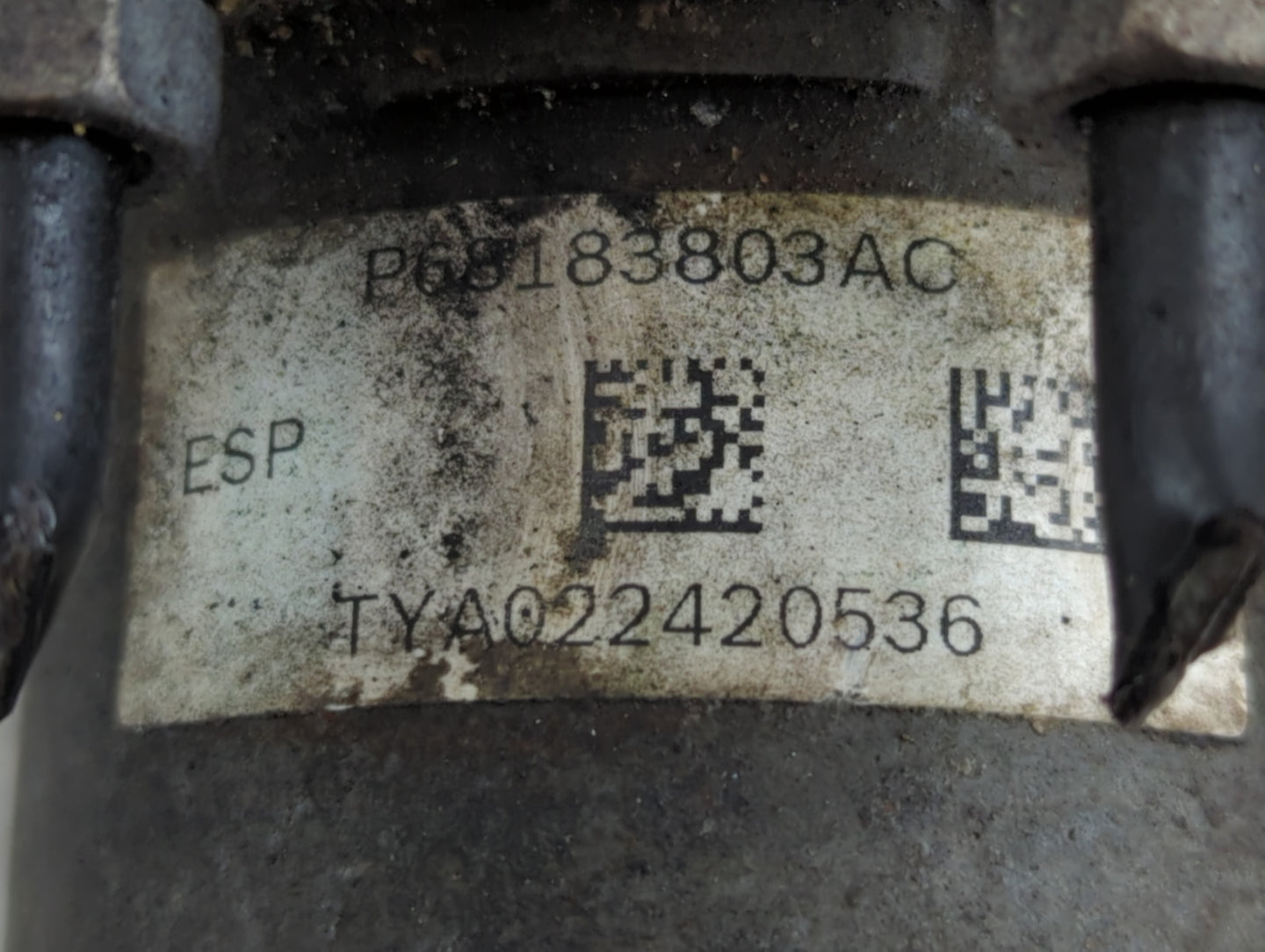 2014 Dodge Caravan ABS Pump Control Module Replacement Fits OEM Used Auto Parts - Oemusedautoparts1.com