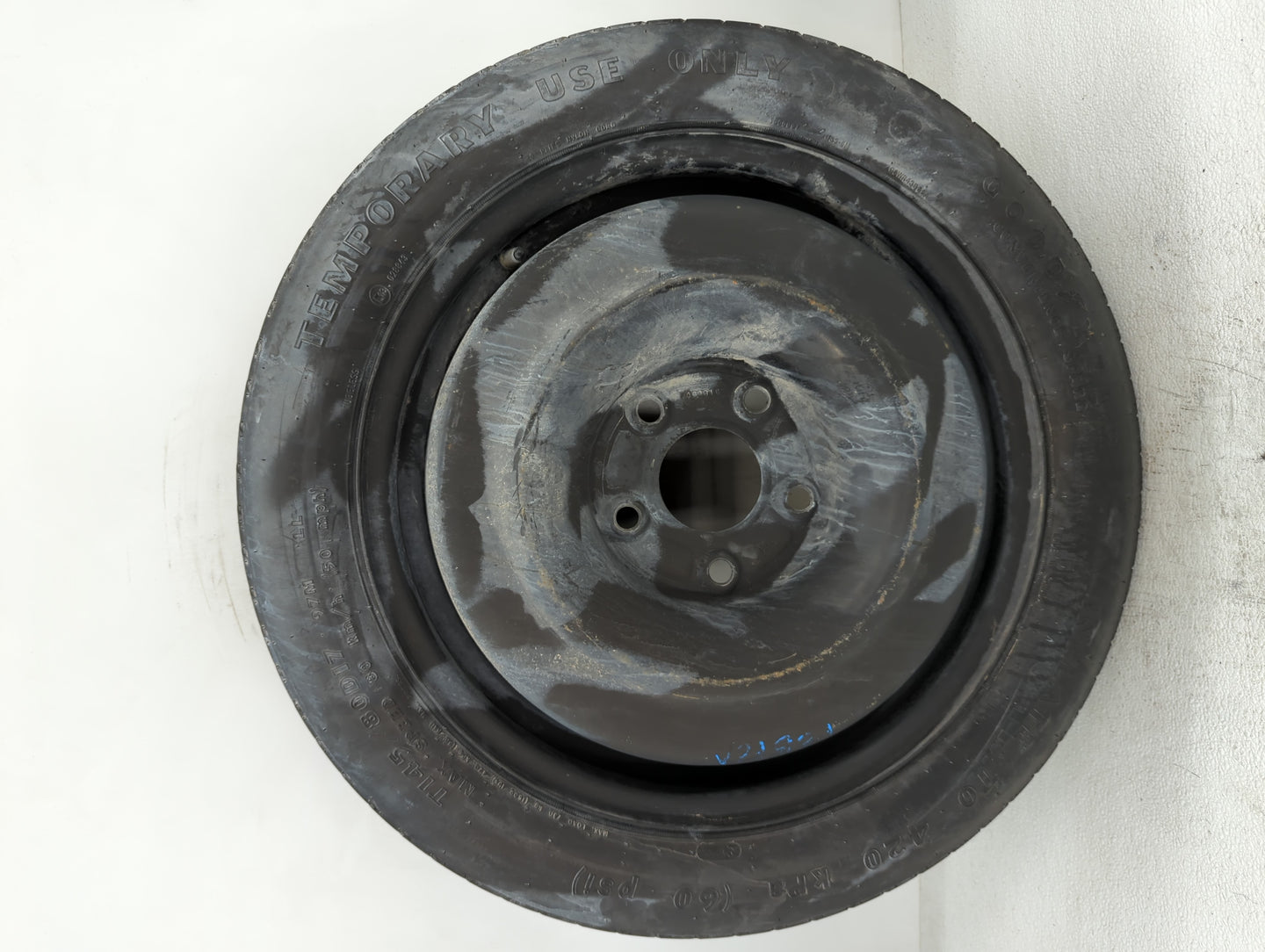 2014 Dodge Caravan Spare Donut Tire Wheel Rim Oem - Oemusedautoparts1.com
