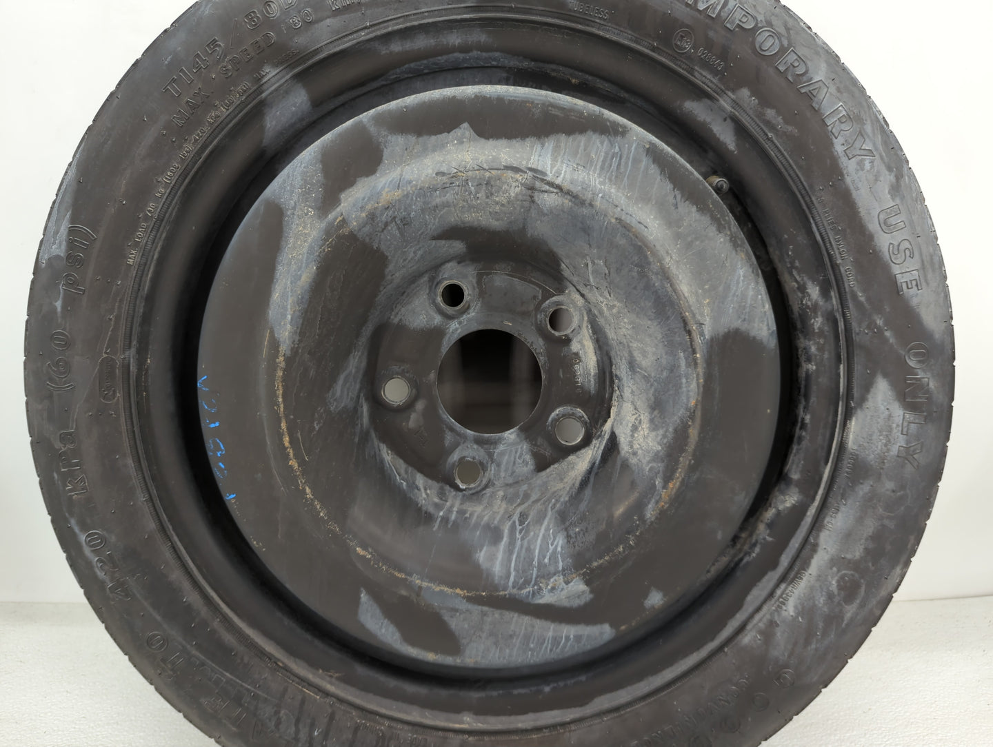 2014 Dodge Caravan Spare Donut Tire Wheel Rim Oem - Oemusedautoparts1.com