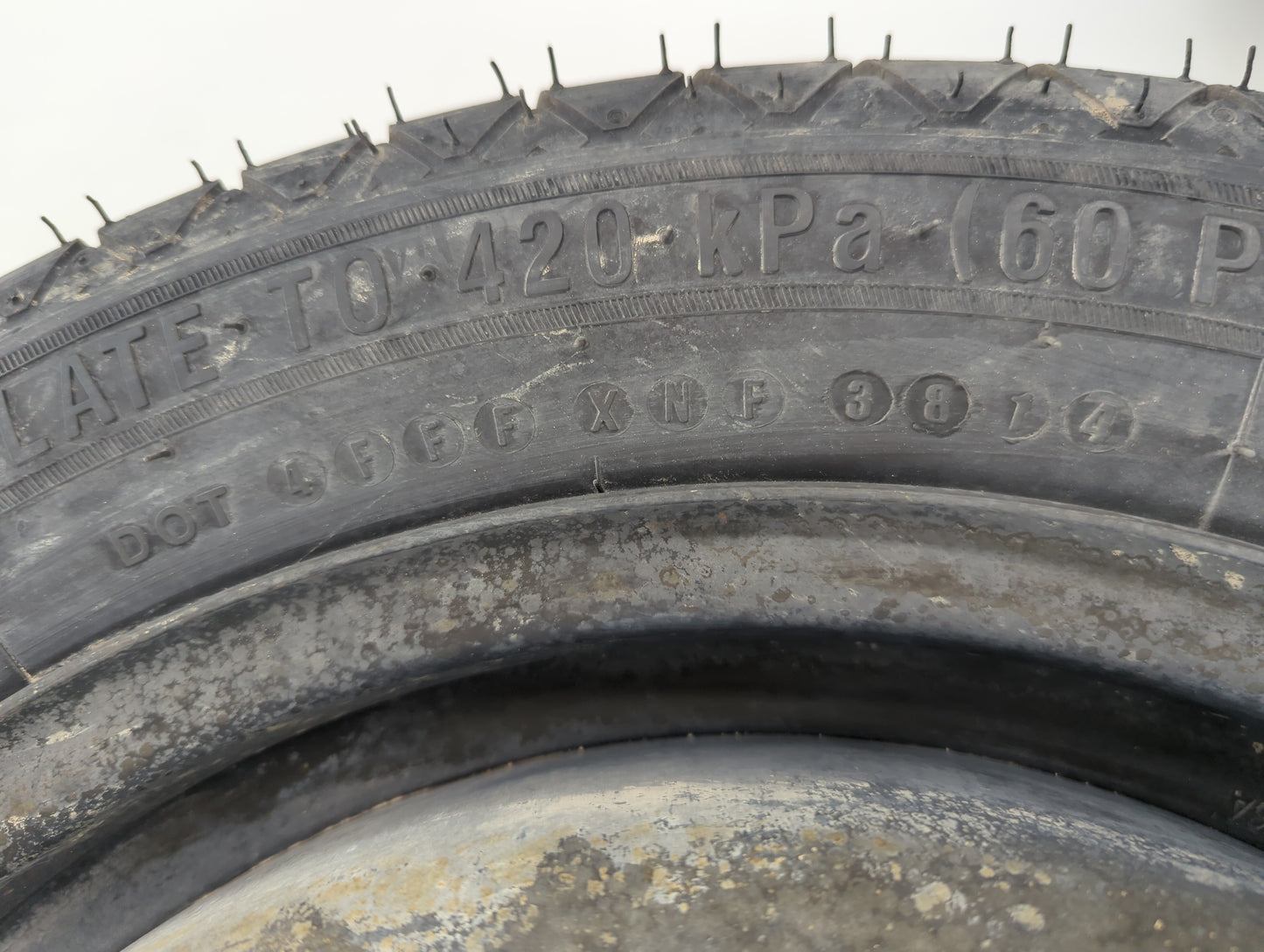 Dodge Caravan Spare Donut Tire Wheel Rim Oem - Oemusedautoparts1.com