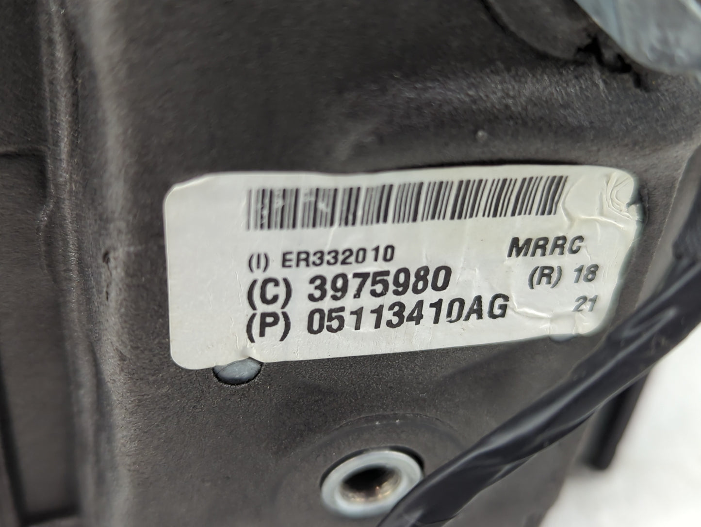 2014 Dodge Caravan Passenger Side View Mirror - Right Door Mirror OEM Used - Oemusedautoparts1.com