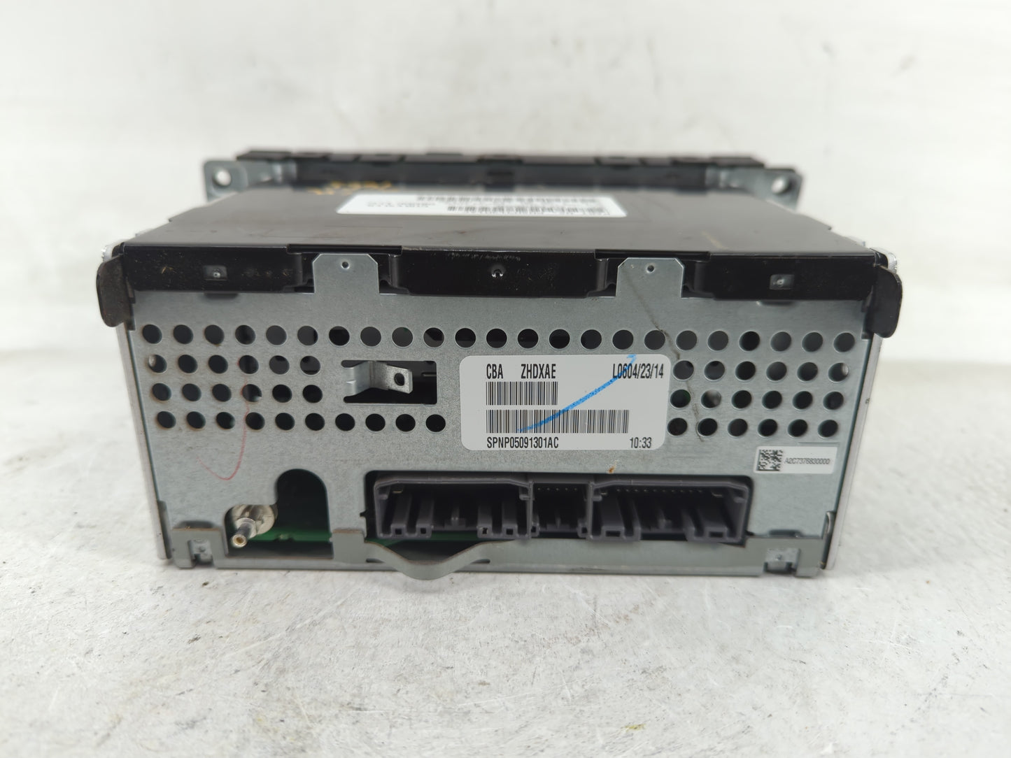 2014 Dodge Caravan Radio AM FM Cd Player Receiver Replacement P/N:0509131AC Fits Fits 2012 2013 2015 2016 2017 2018 2019 202