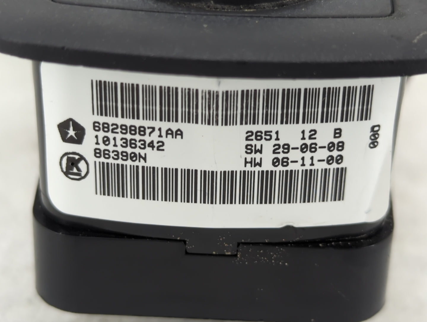 2014 Dodge Caravan Master Power Window Switch Replacement Driver Side Left P/N:68298871AA Fits OEM Used Auto Parts - Oemused
