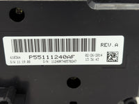 2014 Dodge Caravan Climate Control Module Temperature AC/Heater Replacement P/N:55111240AF Fits OEM Used Auto Parts - Oemuse