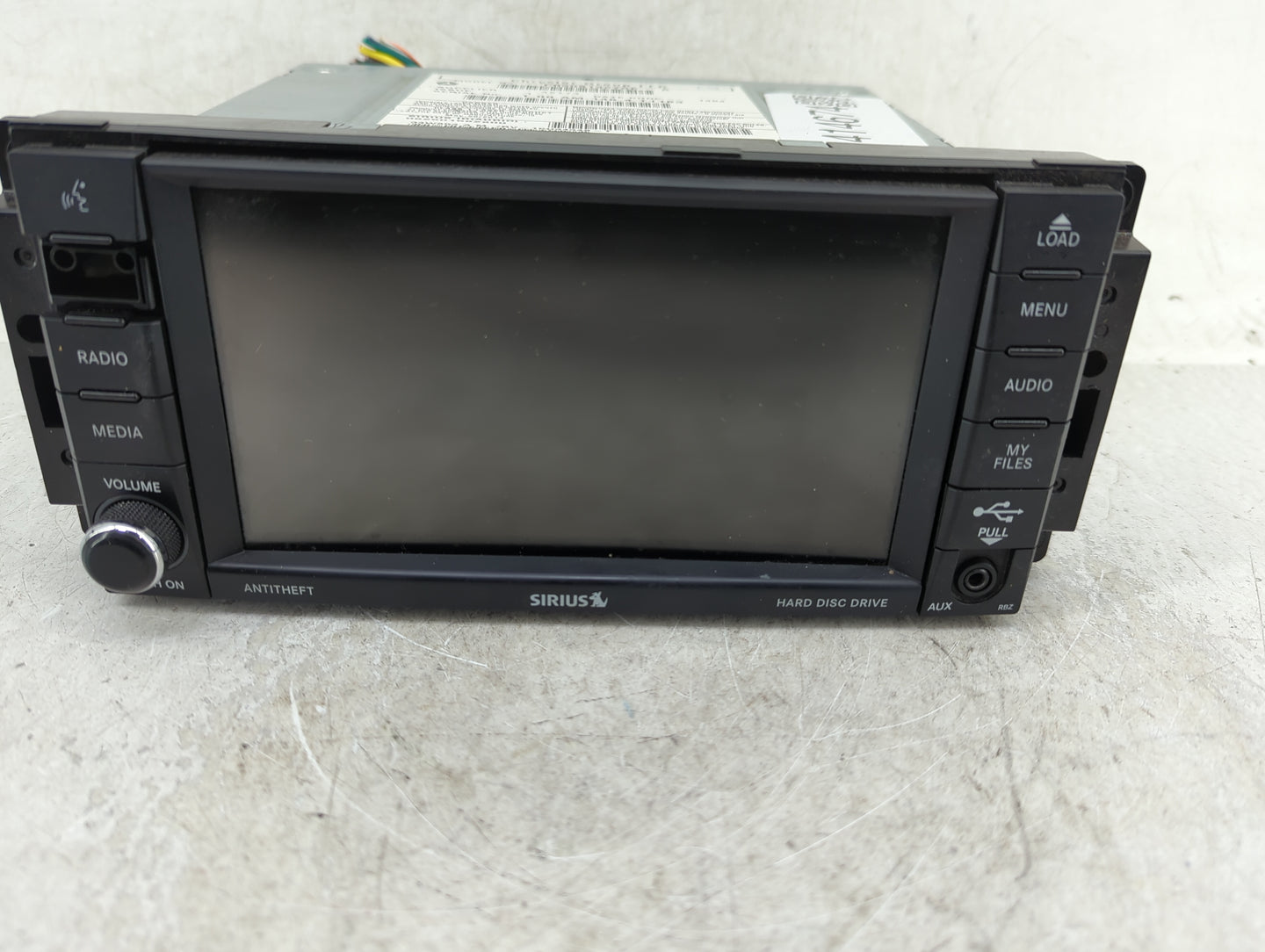 2014 Dodge Caravan Radio AM FM Cd Player Receiver Replacement P/N:P05091327AE Fits Fits 2012 2013 2015 2016 2017 2018 2019 2