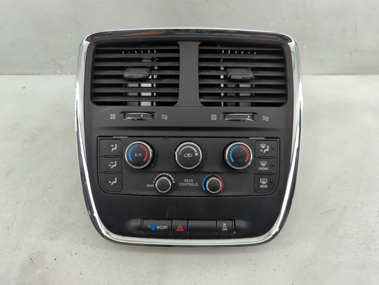2014 Dodge Caravan Climate Control Module Temperature AC/Heater Replacement P/N:P55111240AF Fits OEM Used Auto Parts - Oemus