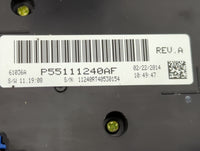 2014 Dodge Caravan Climate Control Module Temperature AC/Heater Replacement P/N:P55111240AF Fits OEM Used Auto Parts - Oemus