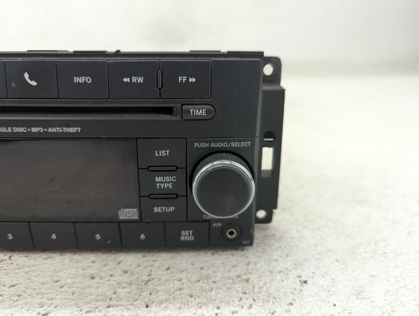 2014 Dodge Caravan Radio AM FM Cd Player Receiver Replacement P/N:P05091258AC Fits Fits 2012 2013 2015 2016 2017 2018 2019 2