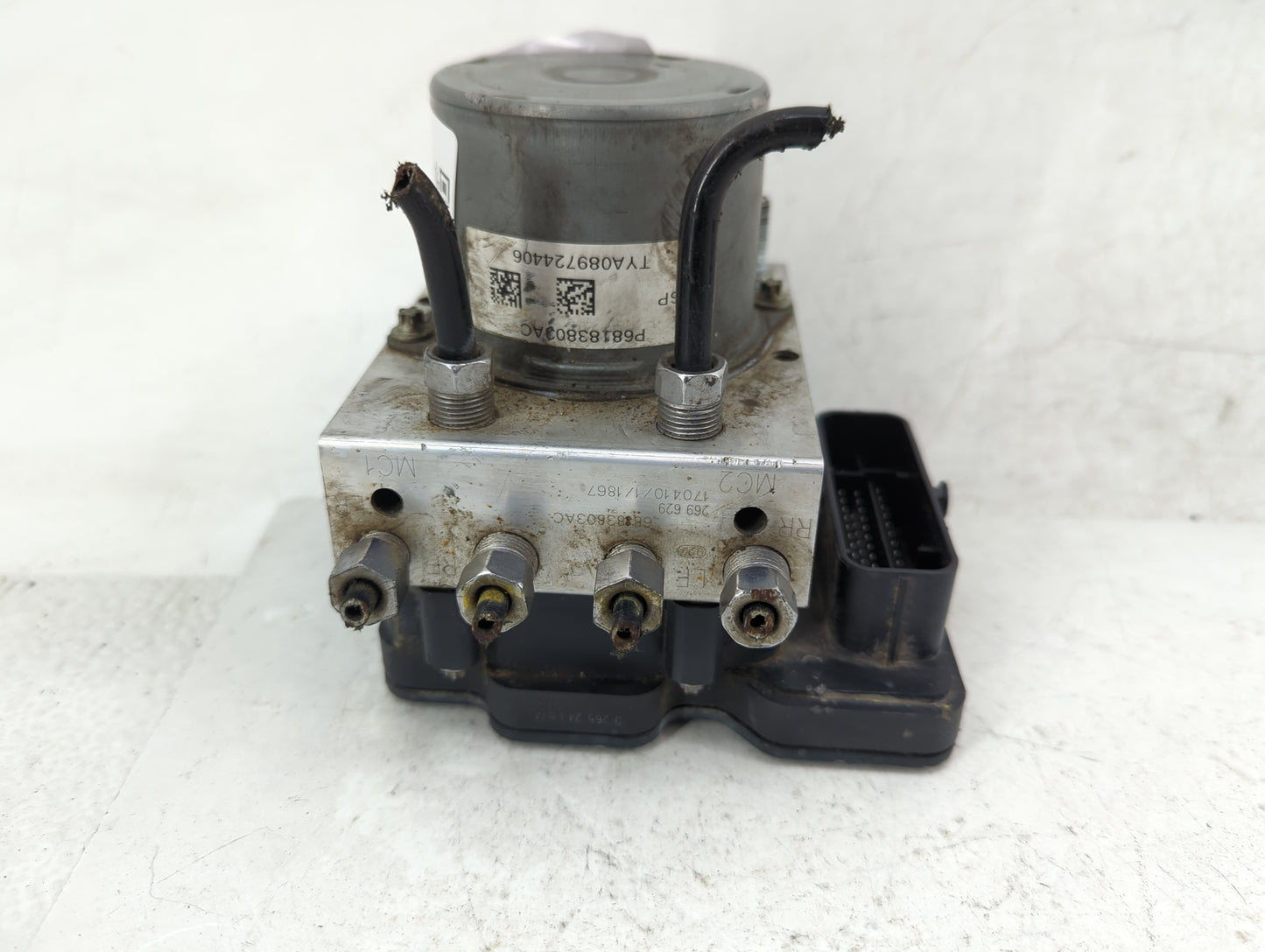 2014 Dodge Caravan ABS Pump Control Module Replacement P/N:68183803AC Fits OEM Used Auto Parts - Oemusedautoparts1.com