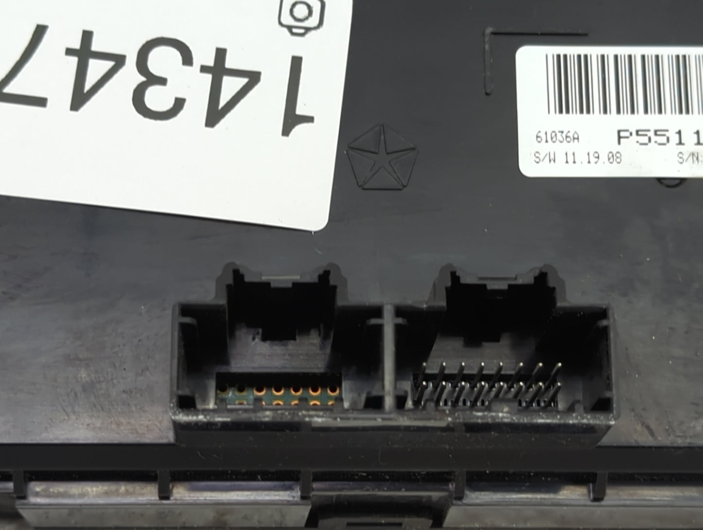 2014 Dodge Caravan Climate Control Module Temperature AC/Heater Replacement P/N:P55111249AF Fits OEM Used Auto Parts - Oemus