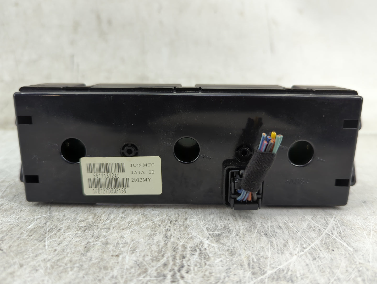 2014 Dodge Caravan Climate Control Module Temperature AC/Heater Replacement P/N:55111312AC Fits OEM Used Auto Parts - Oemuse