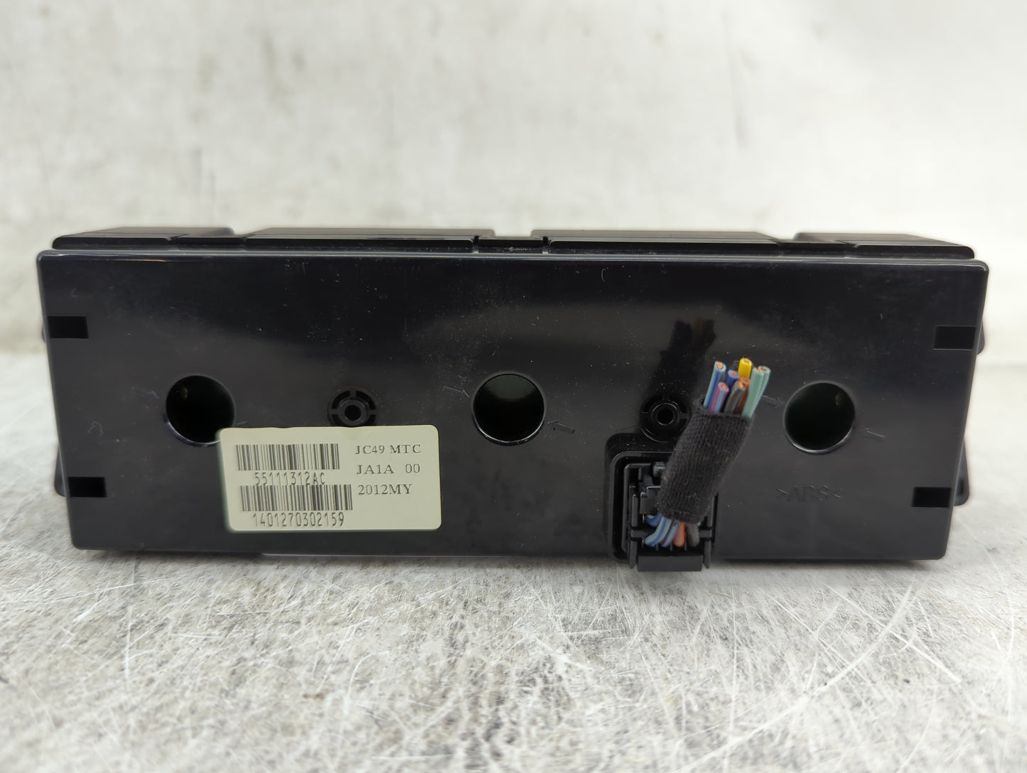 2014 Dodge Caravan Climate Control Module Temperature AC/Heater Replacement P/N:55111312AC Fits OEM Used Auto Parts - Oemuse