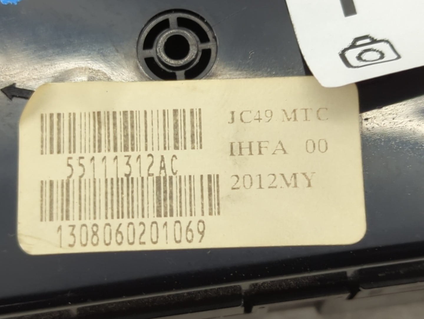 2014 Dodge Caravan Climate Control Module Temperature AC/Heater Replacement P/N:55111312AC Fits OEM Used Auto Parts - Oemuse