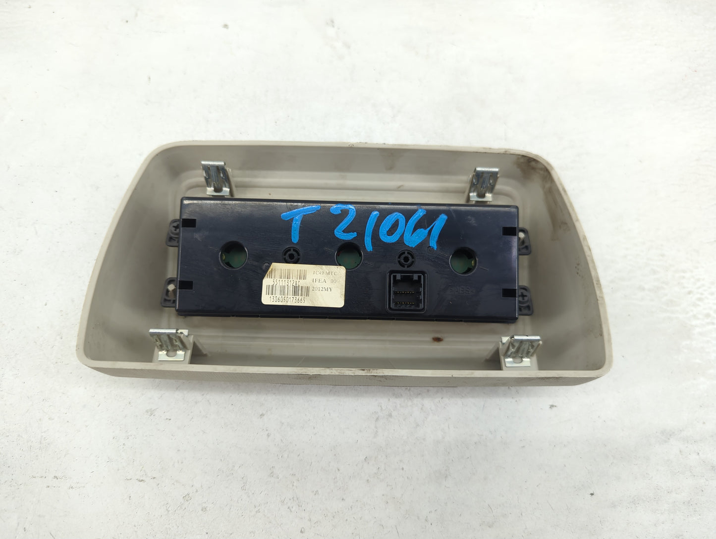 2014 Dodge Caravan Climate Control Module Temperature AC/Heater Replacement P/N:55111312AC Fits OEM Used Auto Parts - Oemuse