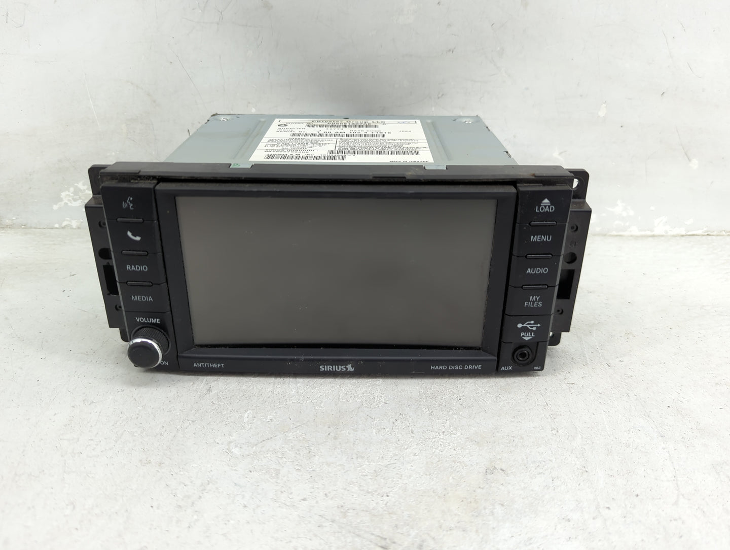 2014 Dodge Caravan Radio AM FM Cd Player Receiver Replacement P/N:P05091327AE Fits Fits 2012 2013 2015 2016 2017 2018 2019 2
