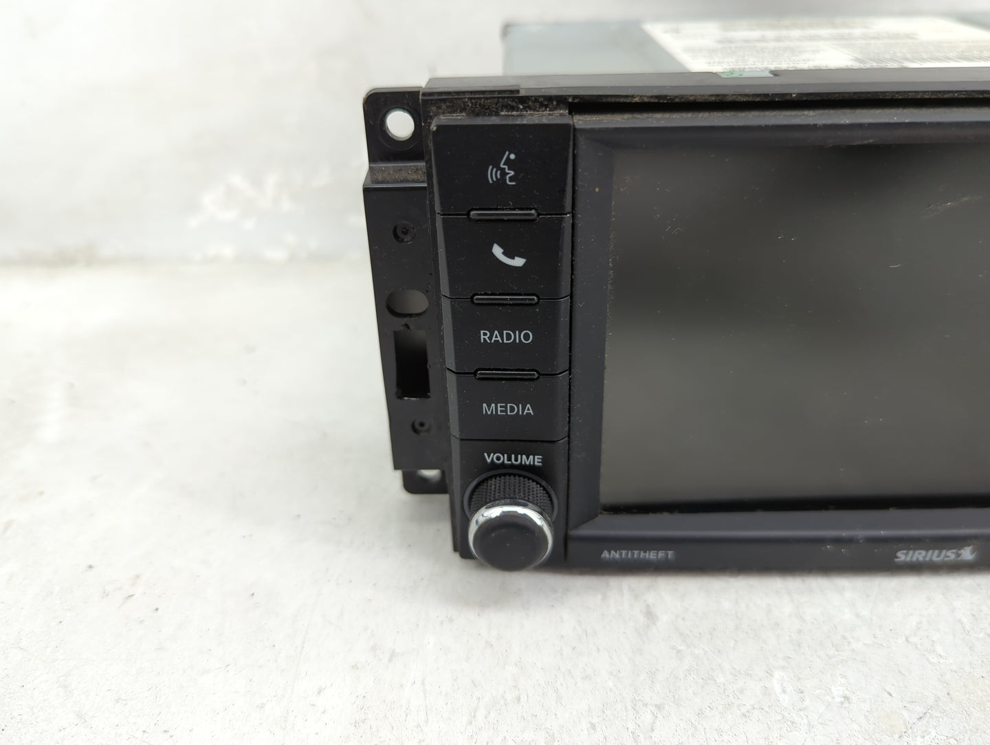 2014 Dodge Caravan Radio AM FM Cd Player Receiver Replacement P/N:P05091327AE Fits Fits 2012 2013 2015 2016 2017 2018 2019 2