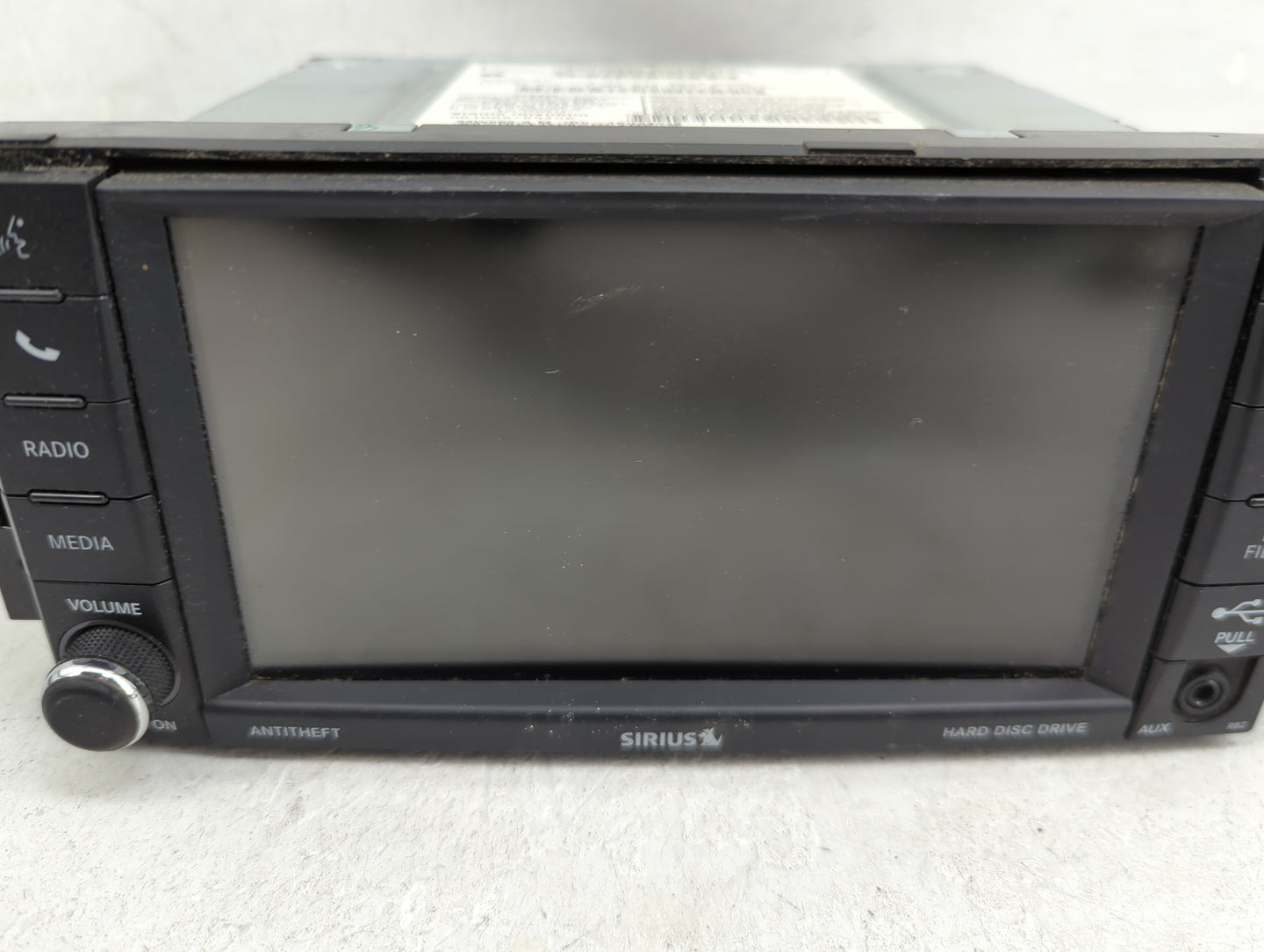 2014 Dodge Caravan Radio AM FM Cd Player Receiver Replacement P/N:P05091327AE Fits Fits 2012 2013 2015 2016 2017 2018 2019 2
