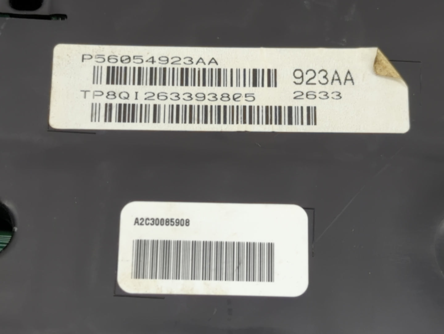 2014 Dodge Caravan Instrument Cluster Speedometer Gauges P/N:P56054923AA Miles: Fits OEM Used Auto Parts - Oemusedautoparts1