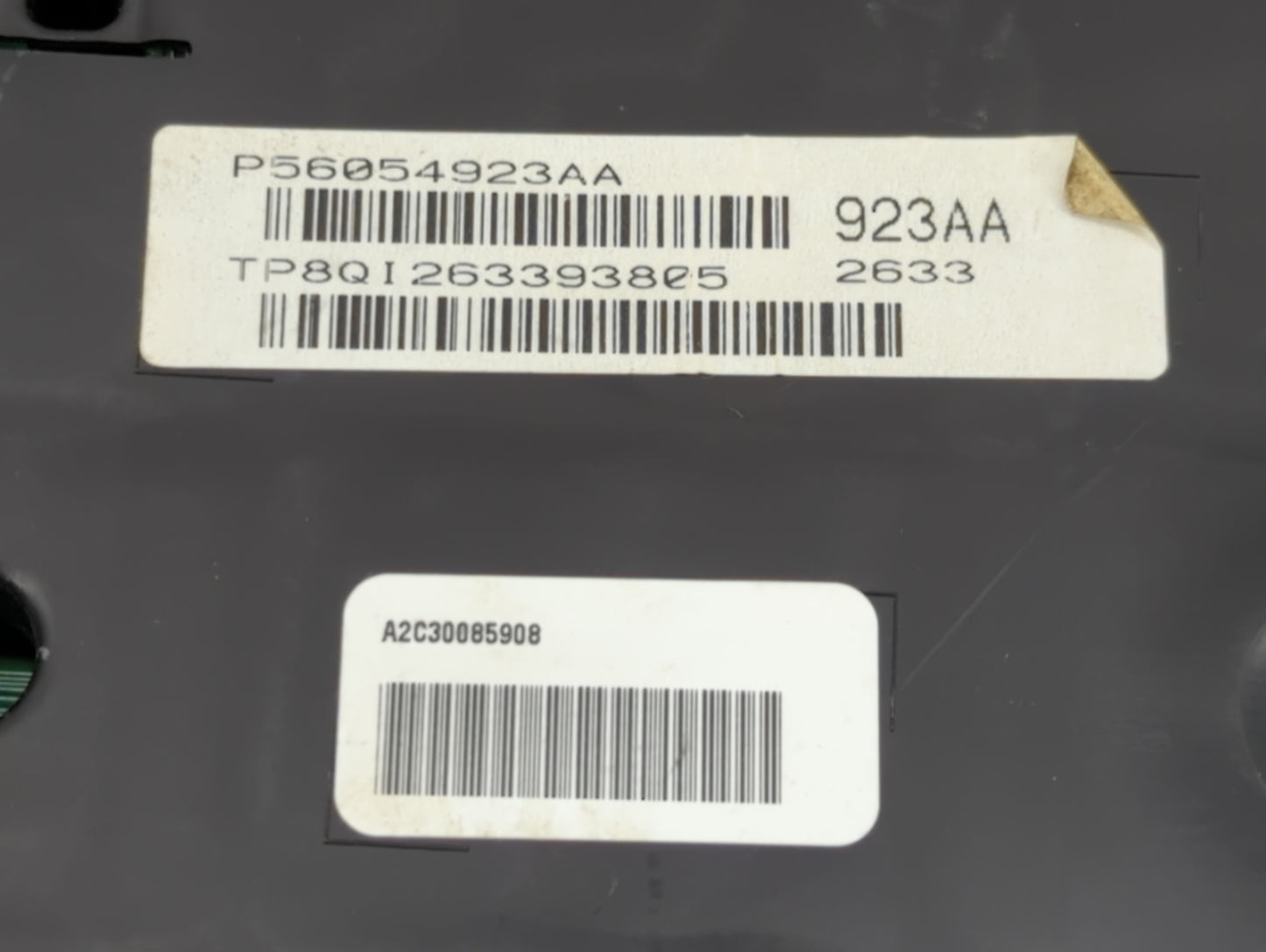 2014 Dodge Caravan Instrument Cluster Speedometer Gauges P/N:P56054923AA Miles: Fits OEM Used Auto Parts - Oemusedautoparts1