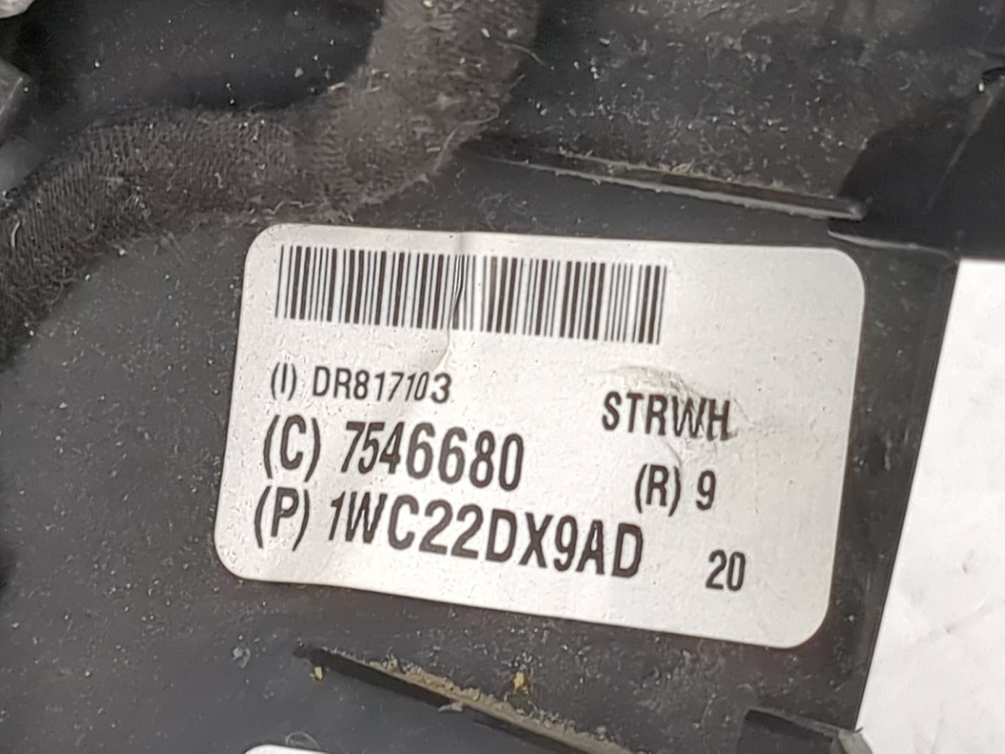 2014 Dodge Caravan Steering Wheel Oem - Oemusedautoparts1.com