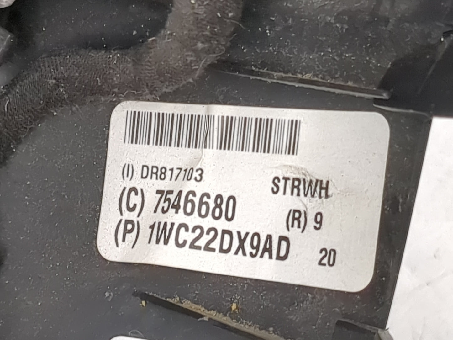 2014 Dodge Caravan Steering Wheel Oem - Oemusedautoparts1.com