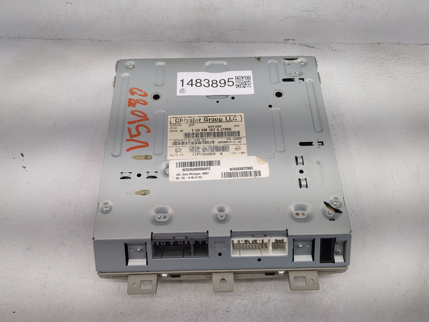 Dodge Caravan Information Display Screen 1483895 - Oemusedautoparts1.com