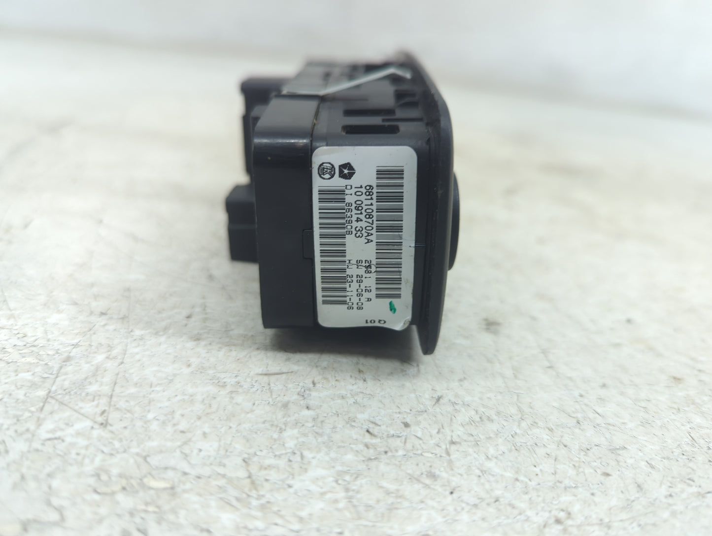 2014 Dodge Caravan Master Power Window Switch Replacement Driver Side Left P/N:68110870AA Fits Fits 2012 2013 2015 2016 OEM 