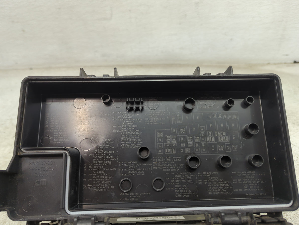 Dodge Caravan Fusebox Fuse Box Relay Module Tipm 1498634 - Oemusedautoparts1.com