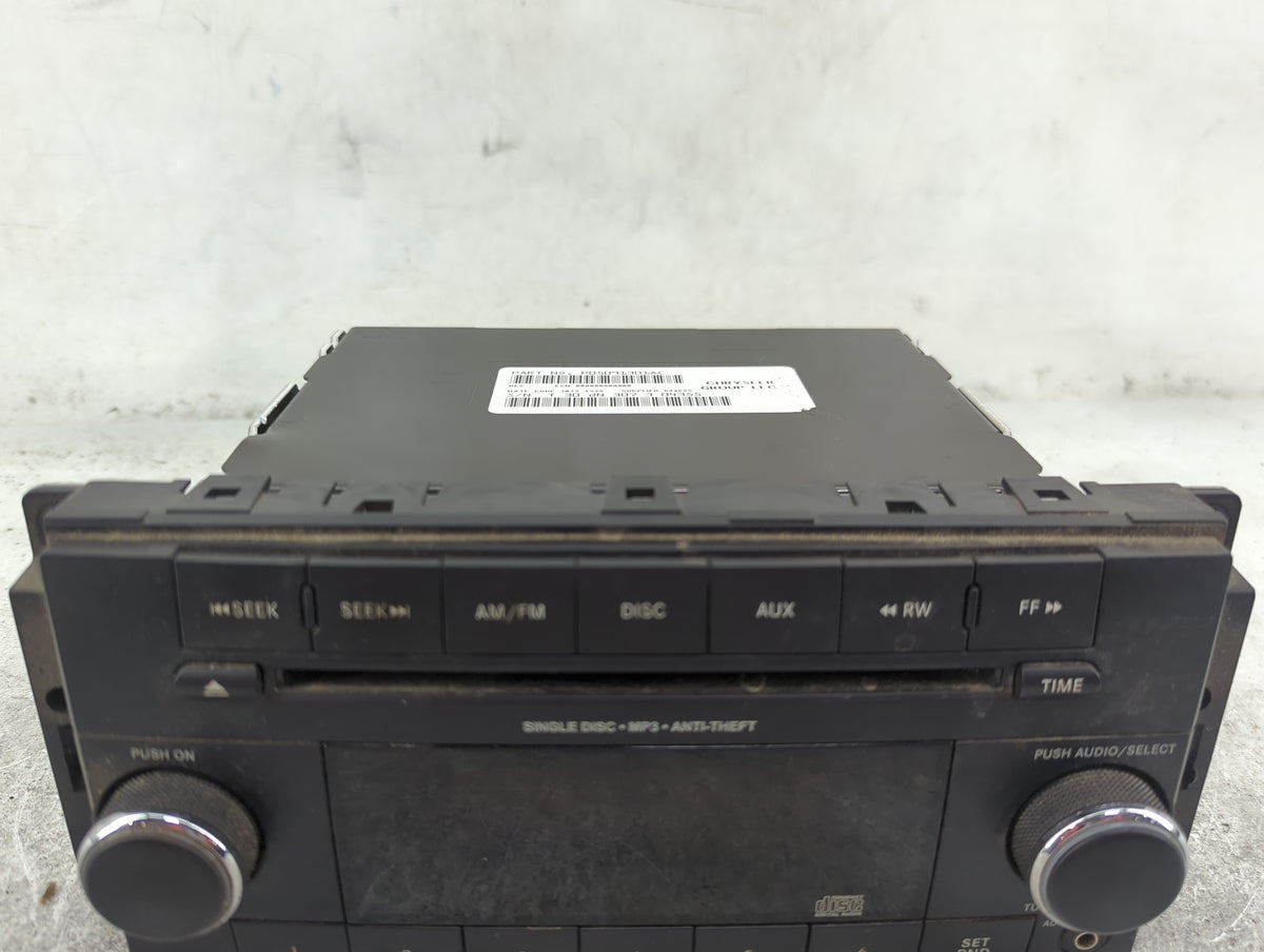 2014 Dodge Caravan Radio AM FM Cd Player Receiver Replacement P/N:P05091301AC Fits 2012 2013 2015 2016 2017 2018 2019 2020 O