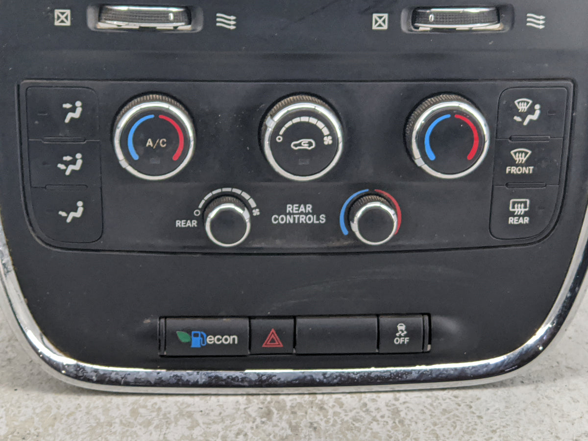 2014 Dodge Caravan Climate Control Module Temperature AC/Heater Replacement P/N:P55111240AF Fits OEM Used Auto Parts - Oemus