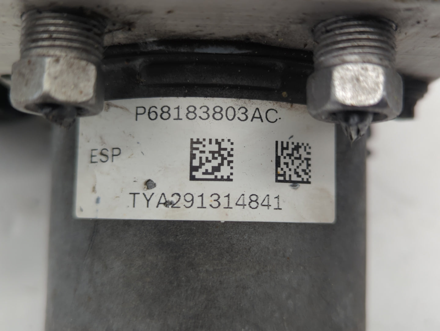 2014 Dodge Caravan ABS Pump Control Module Replacement P/N:P68183803AC Fits OEM Used Auto Parts - Oemusedautoparts1.com