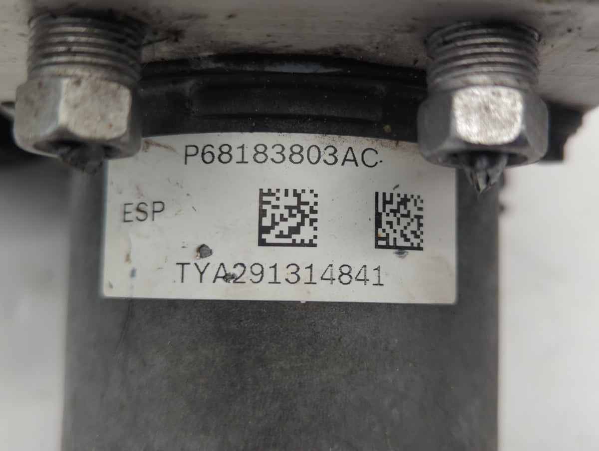 2014 Dodge Caravan Anti-Lock Brake ABS Pump Module Actuator OEM P/N:P68183803AC Fits OEM Used Auto Parts - Oemusedautoparts1