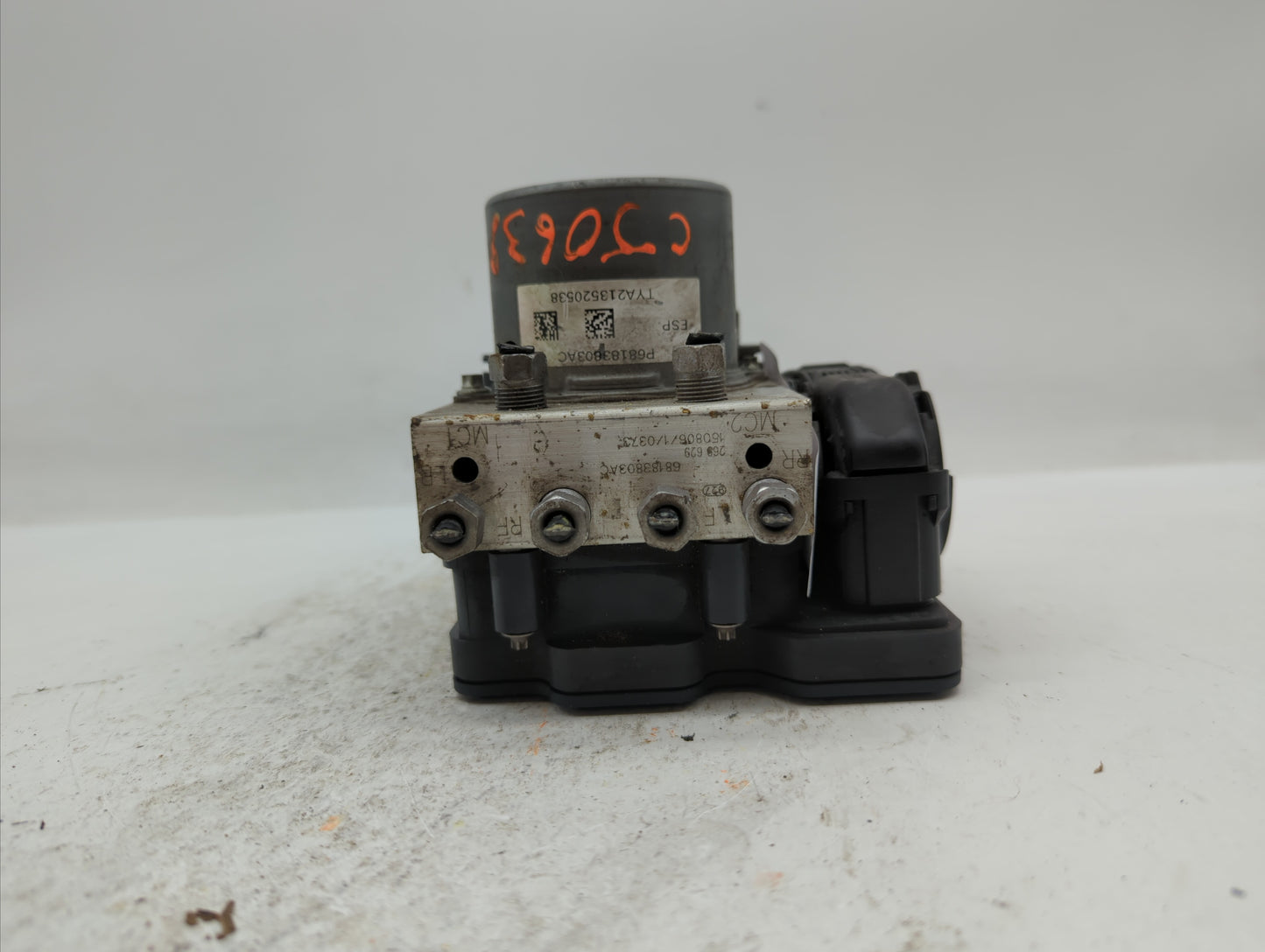 2014 Dodge Caravan ABS Pump Control Module Replacement P/N:P68183803AC Fits OEM Used Auto Parts - Oemusedautoparts1.com