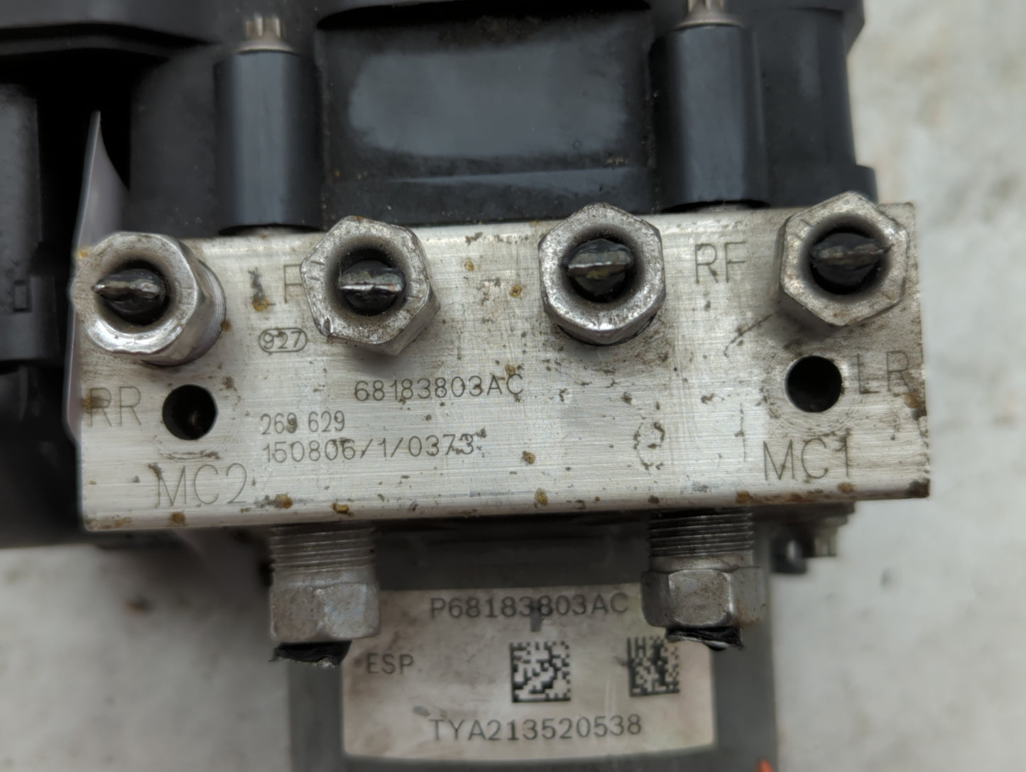 2014 Dodge Caravan ABS Pump Control Module Replacement P/N:P68183803AC Fits OEM Used Auto Parts - Oemusedautoparts1.com