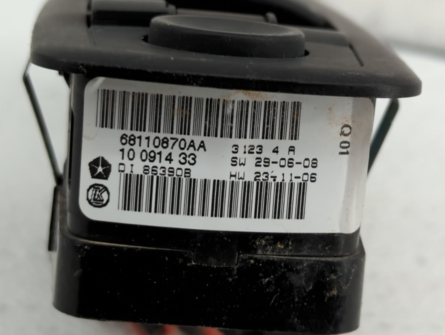 2014 Dodge Caravan Master Power Window Switch Replacement Driver Side Left P/N:68110870AB 68110871AA Fits Fits 2012 2013 201